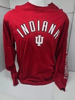 Indiana Hoosiers Colosseum Long Sleeve Shirt Men’s L NCAA